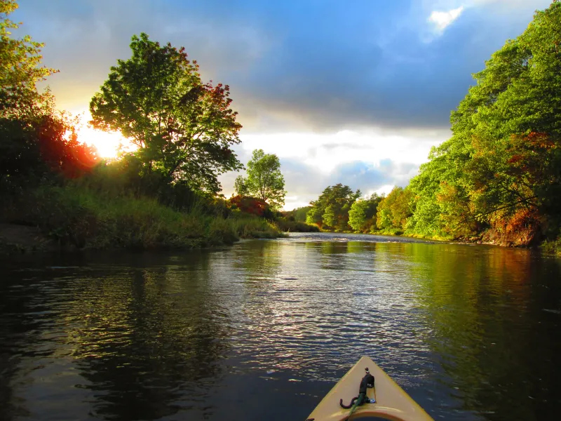 Kayaking @ sunset