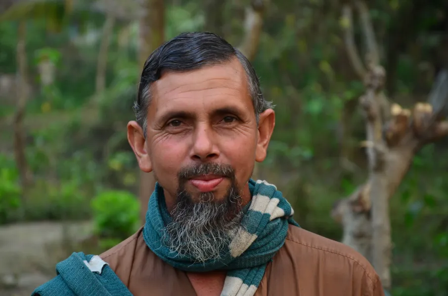 Portrait of a villager