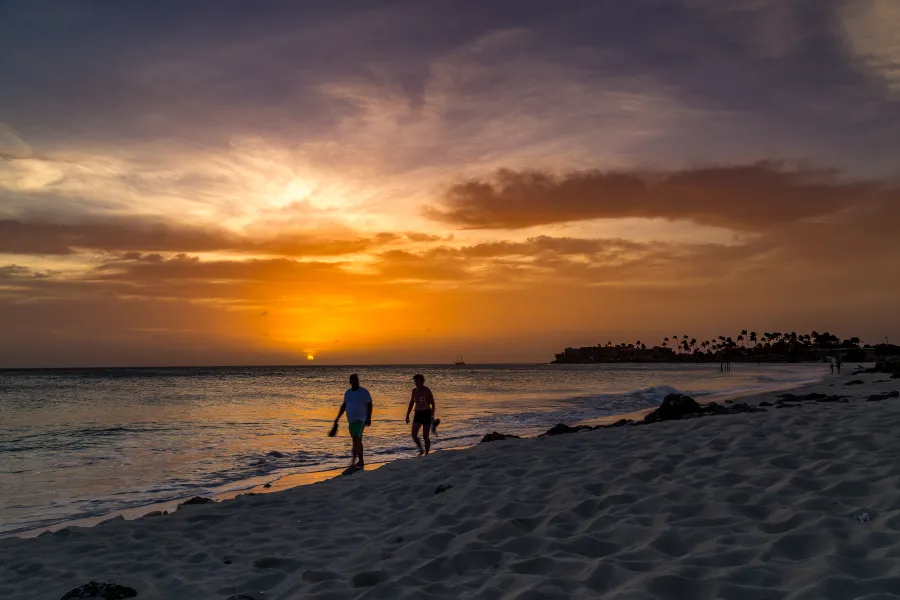 Sunset in Aruba