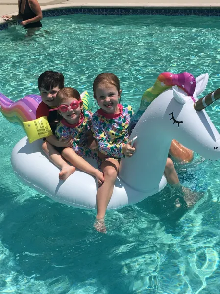 Maggie and Abigail’s birthday party