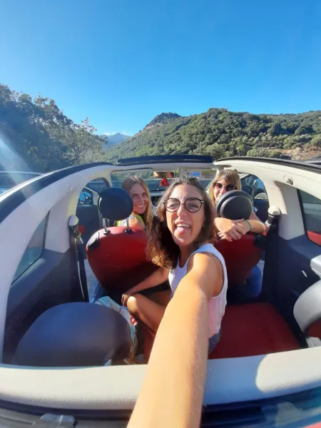 Gita a cielo aperto ?