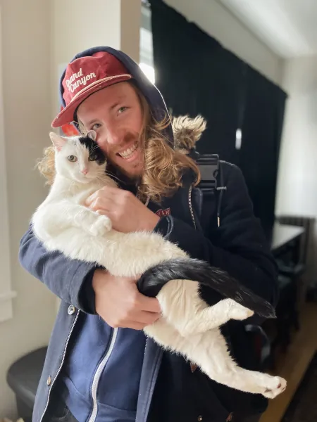 The cat that turned me into a cat person!