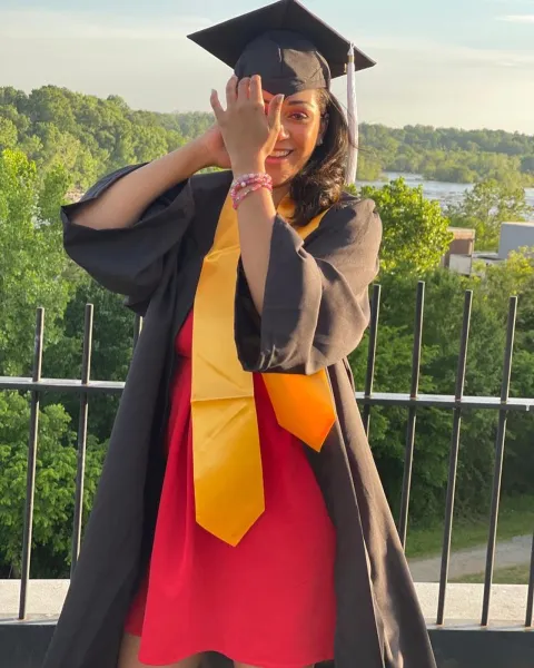 Regent University Graduation with Bachelors of Arts in Government