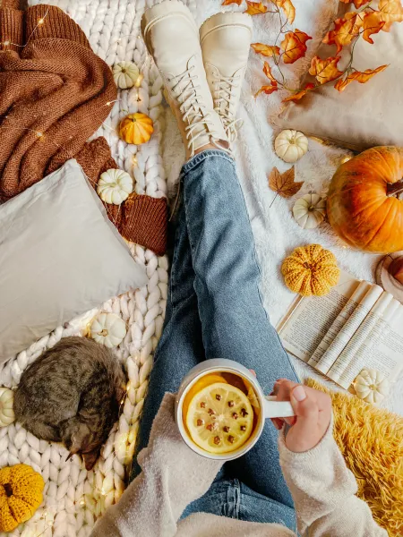 Cozy autumn corner ????