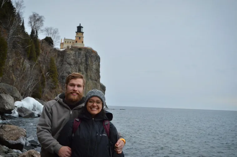 Easter Day at Split Rock Lighthouse in Two Harbors Minnesota 