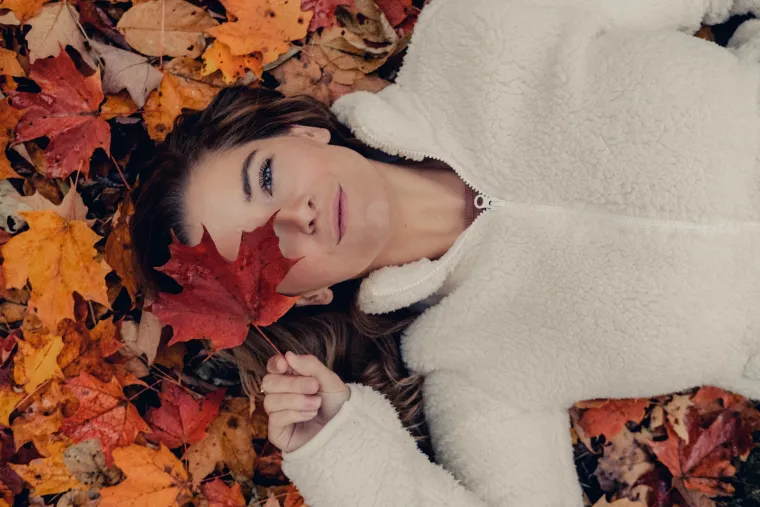 Playing in the Leaves 