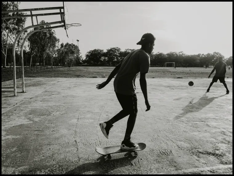 Tony and NOThis skateboard