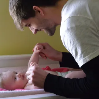 A Young Father's Divine Love