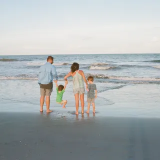 We belong at the beach 