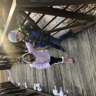 What I get when I tell my kids to smile.