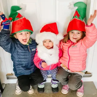 Santa and her elves