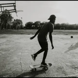 Tony and NOThis skateboard