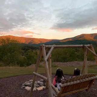 Sunset in the Shenandoah